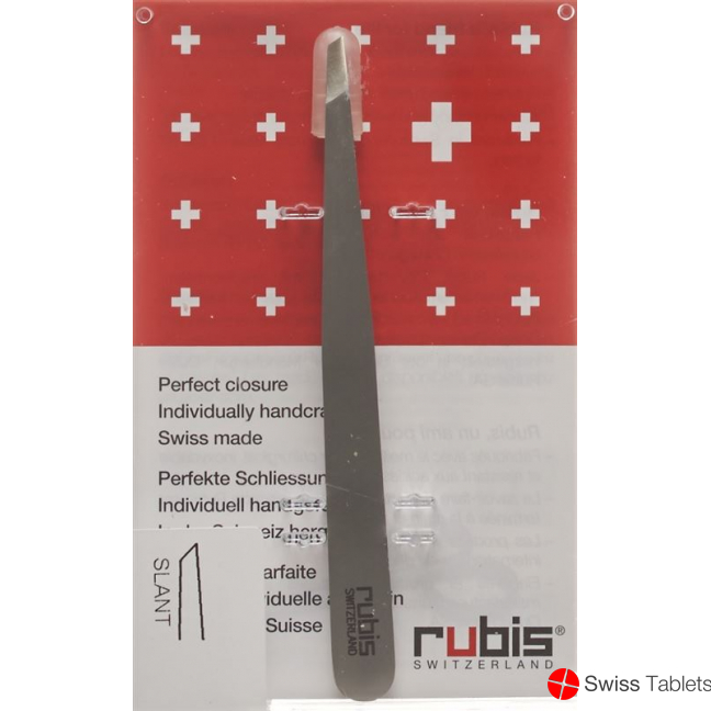 Rubis Classic Pinzette Schräg Stahl 6613 buy online