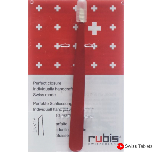 Rubis Bz Classic Pinzette Schräg Rot 6613 buy online Rubis Bz Classic Pinzette Schräg Rot 6613 buy online