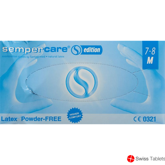 Sempercare Edit Handschuhe M Latex Ungepudert 100 Stück buy online