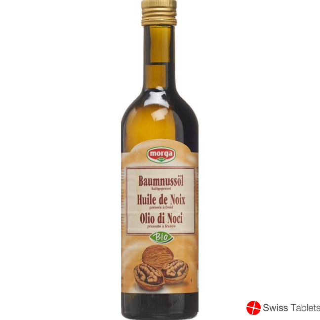 Morga Baumnussöl Kaltgepresst Bio Flasche 5dl buy online