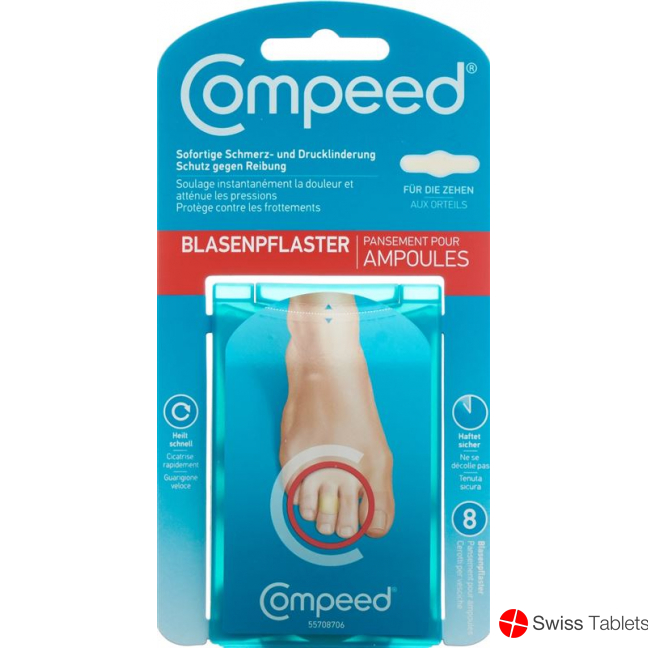 Compeed Blasenpflaster Auf Den Zehen 8 Stück buy online