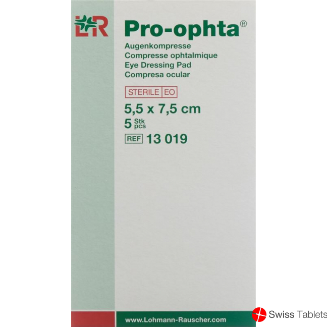 Pro-Ophta Augenkompresse Set Steril buy online