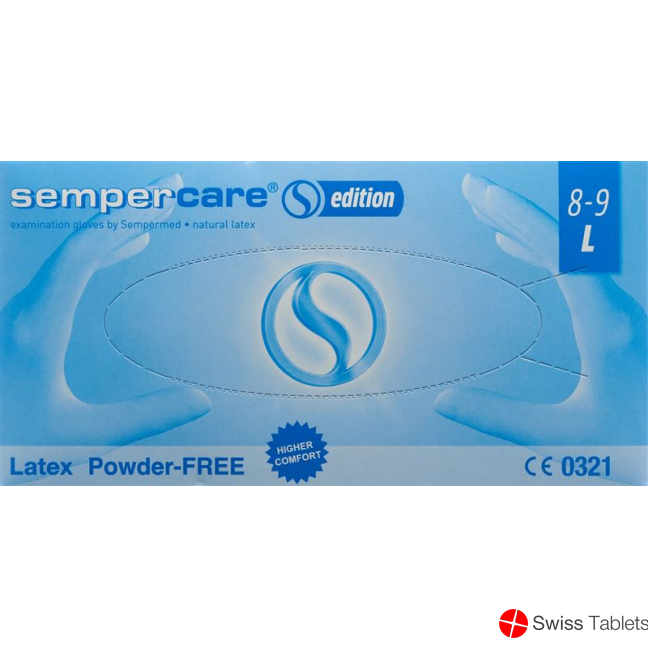 Sempercare Edit Handschuhe L Latex Ungepudert 100 Stück buy online