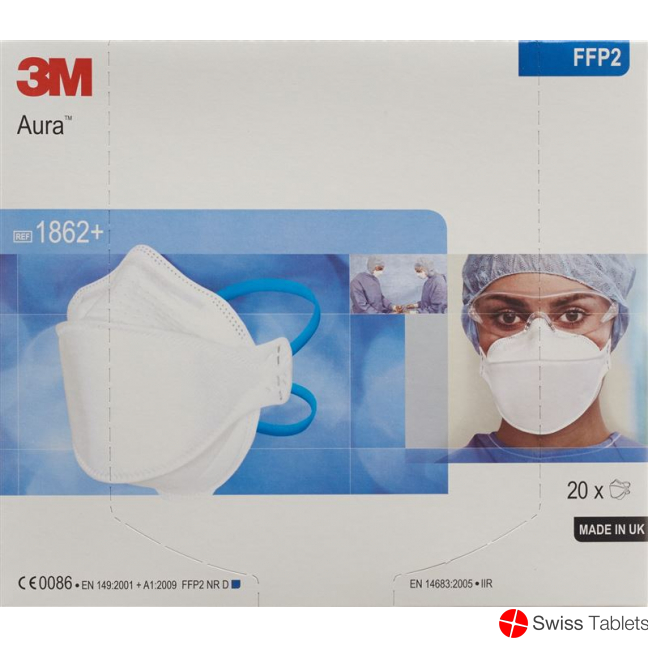 3M Atemschutz Maske Ffp2 ohne Ventil buy online
