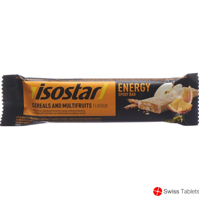Isostar High Energy Sportriegel Multifrucht 40g buy online