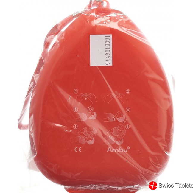 Ambu Res Cue Pocket Mask with Valve Hard Box Red buy online