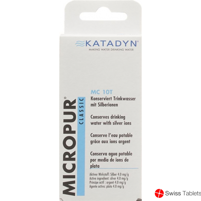 Micropur Classic Mc 10t Tabletten 40 Stück buy online