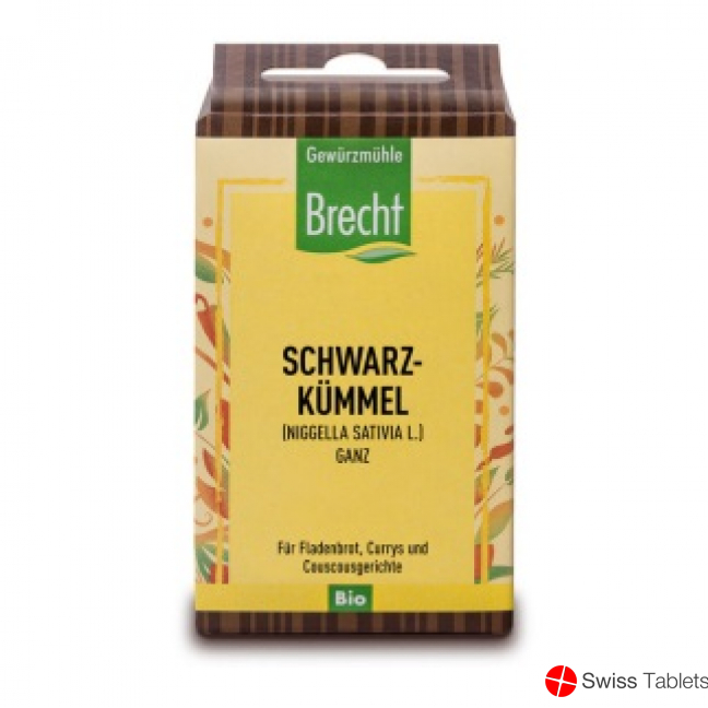 Brecht Schwarzkümmel Ganz Bio Ref Beutel 40g buy online