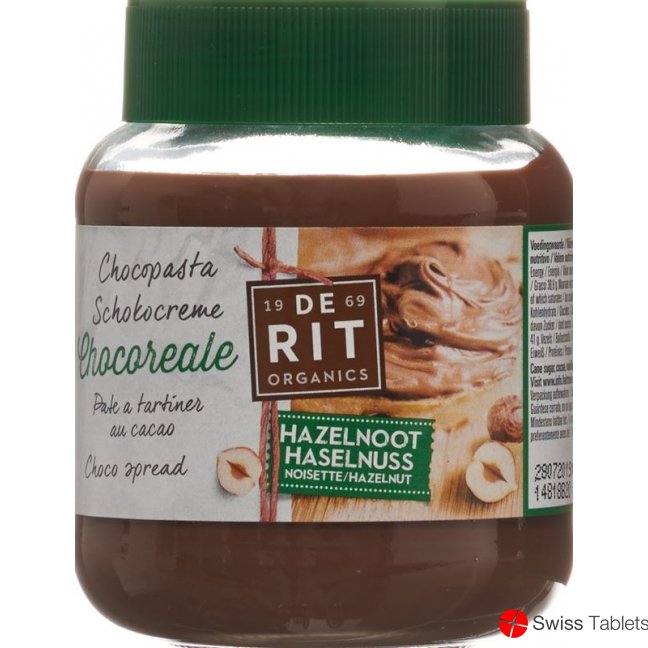 Chocoreale Schoko Aufstrich Haseln Bio Glas 350g buy online