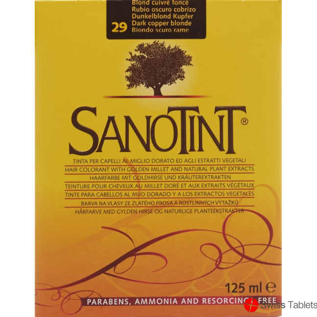 Sanotint Hair color 29 dark blond copper buy online