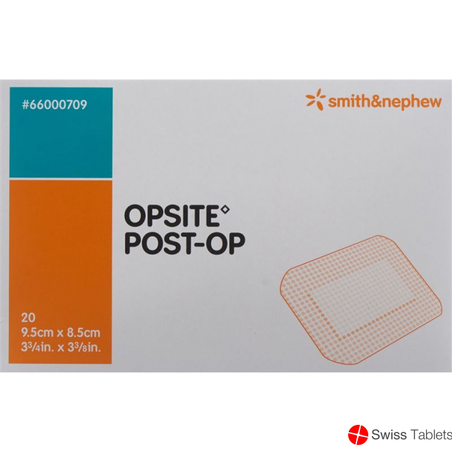 Opsite Post OP Folienverband 9.5x8.5cm Steril 20 Beutel buy online