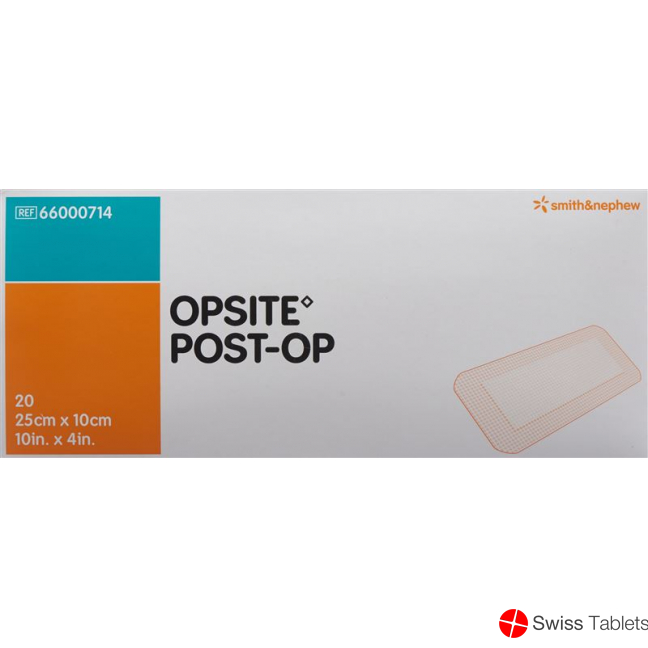 Opsite Post OP Folienverband 25x10cm Steril 20 Beutel buy online