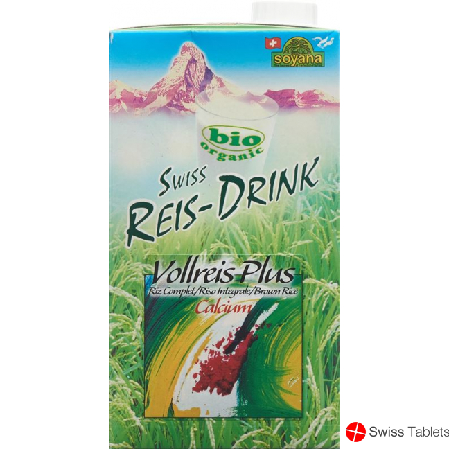Soyana Swiss Vollreis Drink Calzium Bio Tetra 1L buy online