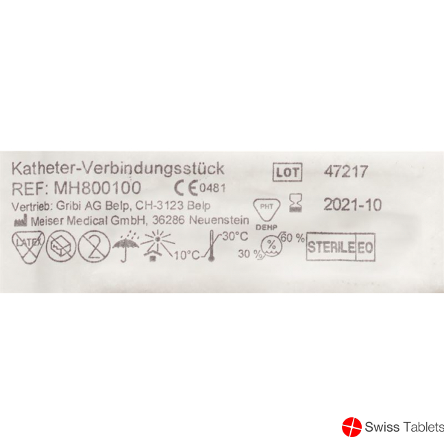 Sahag catheter connector sterile 800100 buy online