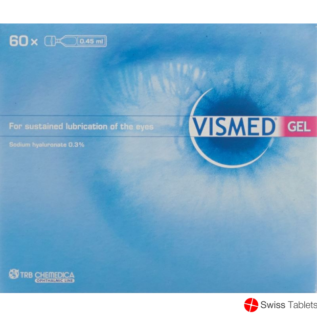 Vismed Monodosen Augengel 60x0.45ml buy online
