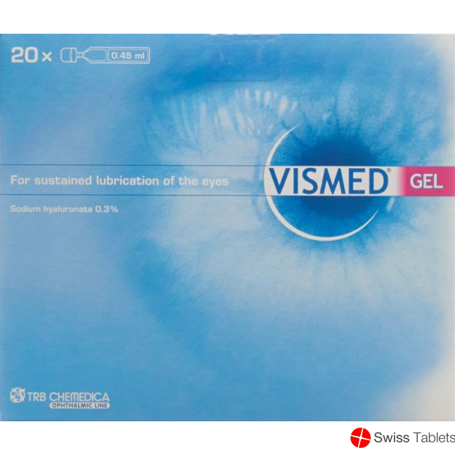 Vismed Monodosen Augengel 20x0.45ml buy online