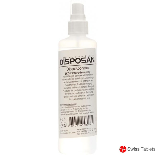Dispocontact Ekg Elektrodenspray Flasche 250ml buy online