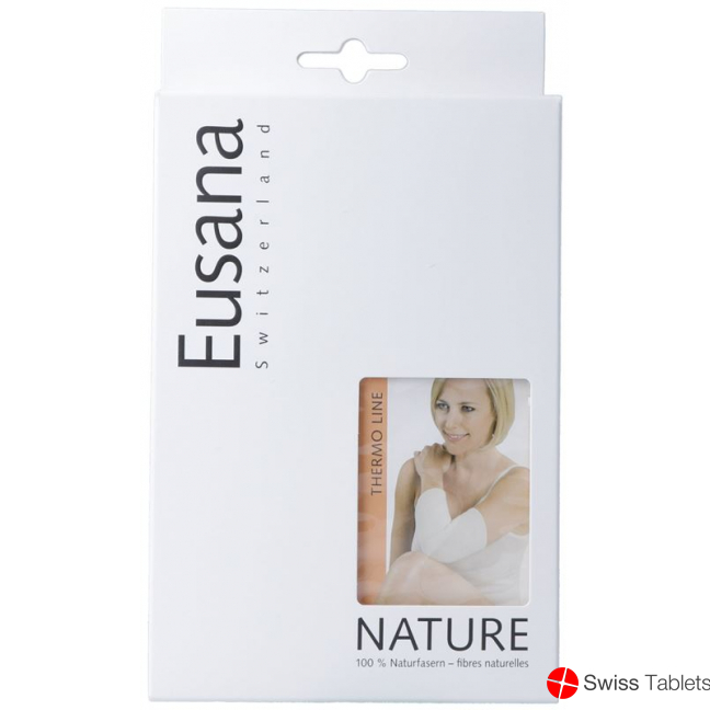 Eusana Knee Warmer Double Size M Ivoire buy online