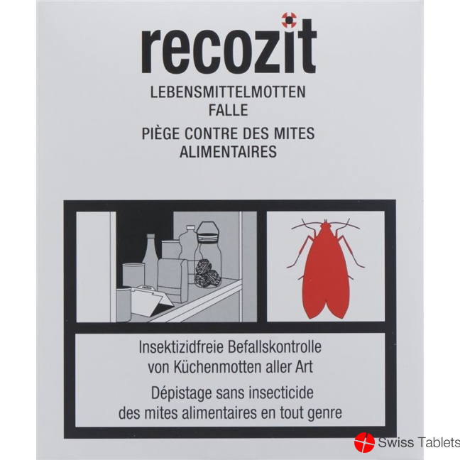 Recozit Lebensmittelmotten Falle 2 Stück buy online