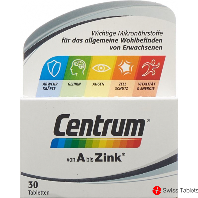 Centrum von A bis Zink 30 Tabletten buy online