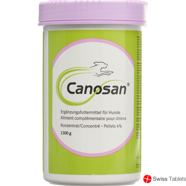 Canosan Konzentrat Pellets 4% Hund Dose 1300g buy online
