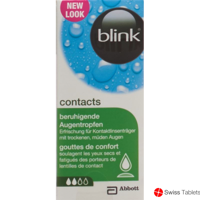 Blink contacts Augentropfen Fläschchen 10ml buy online