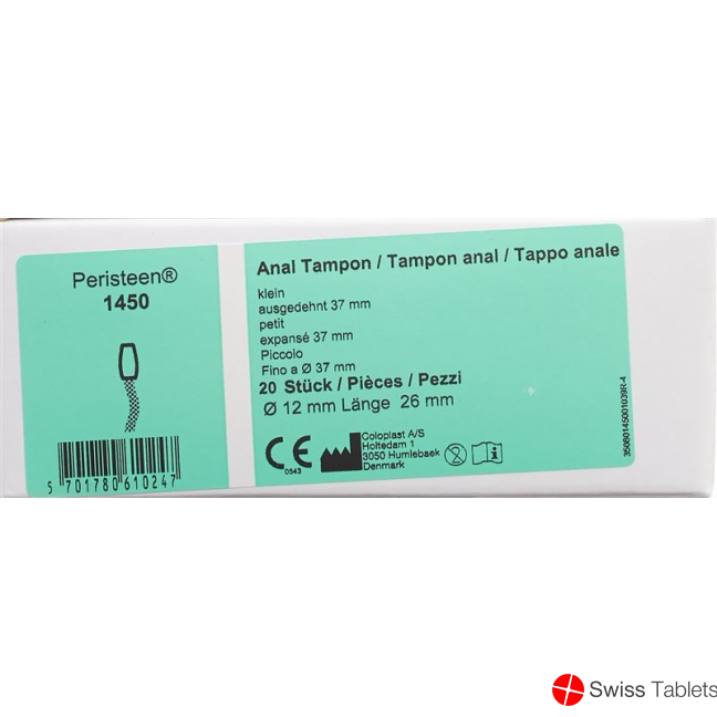 Peristeen Analtampon 12/36mm 20 Stück buy online
