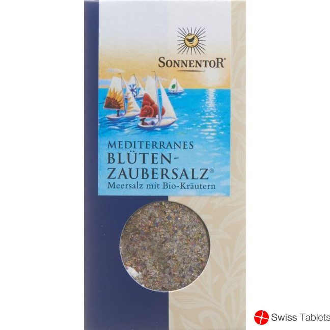 Sonnentor Mediterranes Blüten Zaubersalz 120g buy online