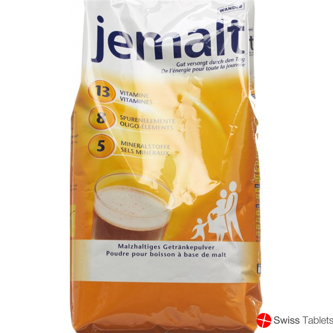 Jemalt 13+13 Powder Refill Bag 900g buy online