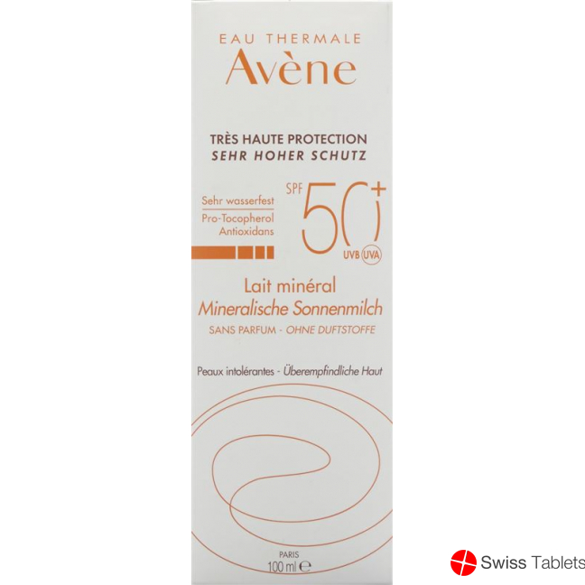 Avène Sonnenschutz Milch LSF 50 100ml buy online