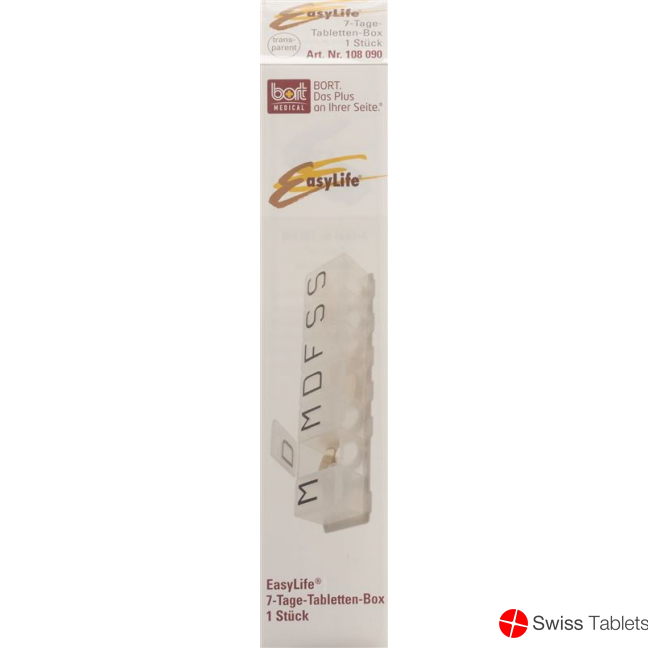 Bort Easylife 7 Day Tablets Box Transparent buy online