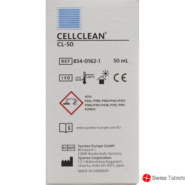 Cellclean Reinigungslösung für Sysmex Cl-50 50ml buy online