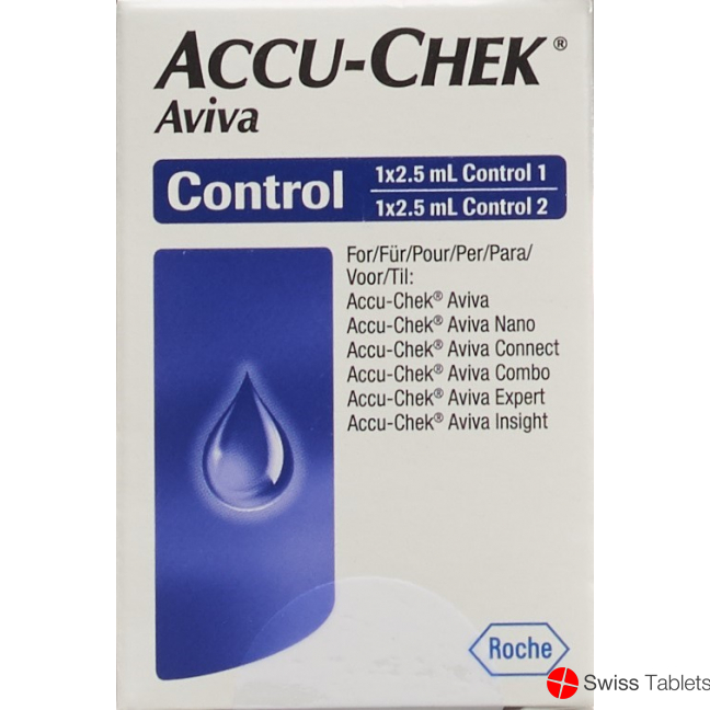 Accu-Chek Aviva Control Solution 2 x 2.5 ml