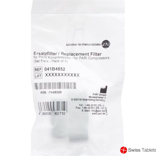 Pari Filtereinsatz Boy Typ 38.xx 85.xx Walkb 5 Stück buy online