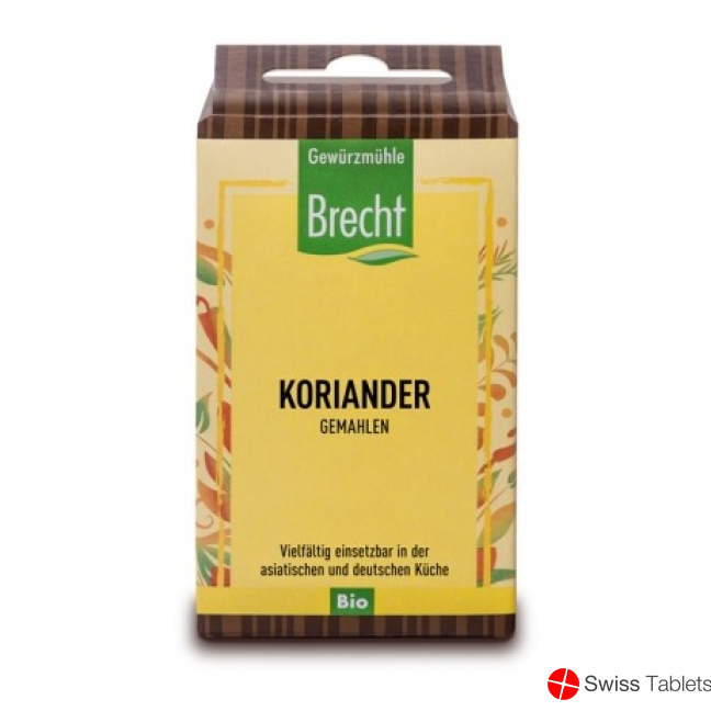 Brecht Koriander Gemahlen Bio Ref Beutel 25g buy online