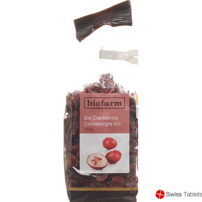 Biofarm Cranberries Bio Beutel 150g buy online