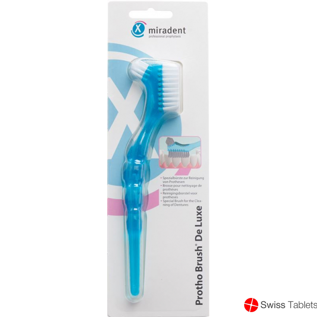 Miradent Protho Brush De Luxe Prothesenzahnbue Bla buy online