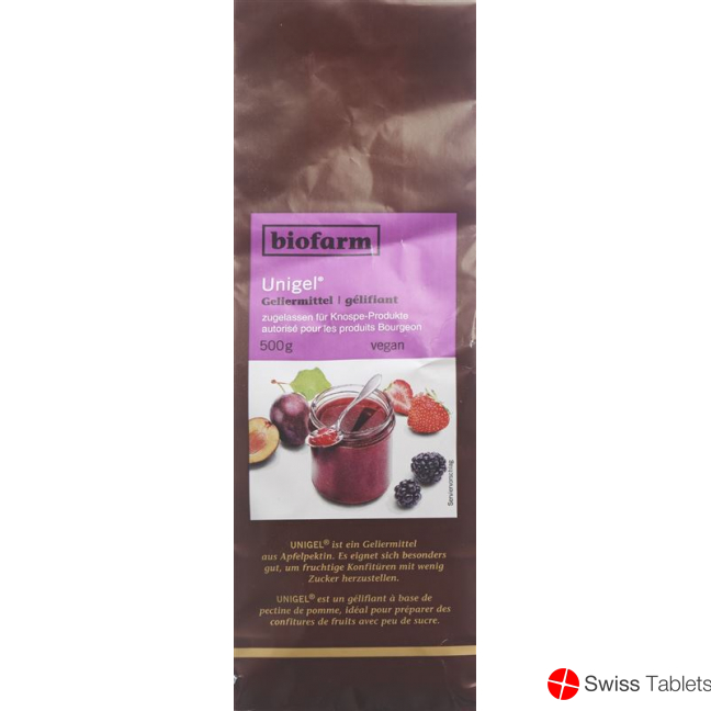 Unigel Gelierzucker Bio Knospe 500g buy online