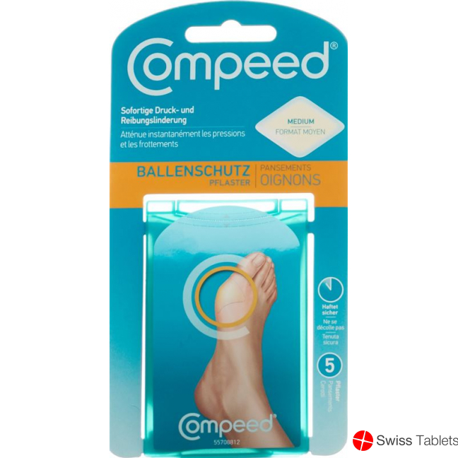 Compeed Ballenschutzpflaster 5 Stück buy online