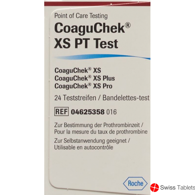 COAGUCHEK XS PT Teststreifen