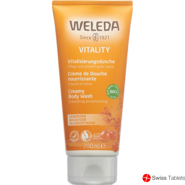 Weleda Sanddorn Cremedouche 200ml buy online