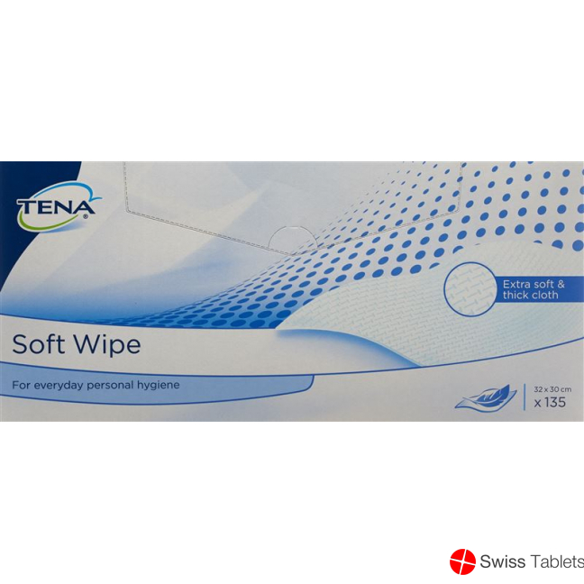 Tena Soft Wipe Waschtücher 30x32cm 135 Stück buy online
