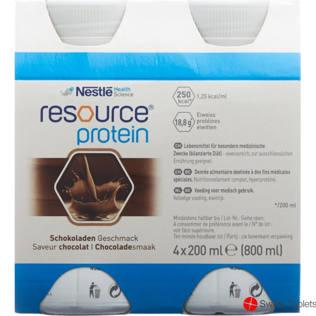 Resource Protein Schokolade 4x 200ml buy online
