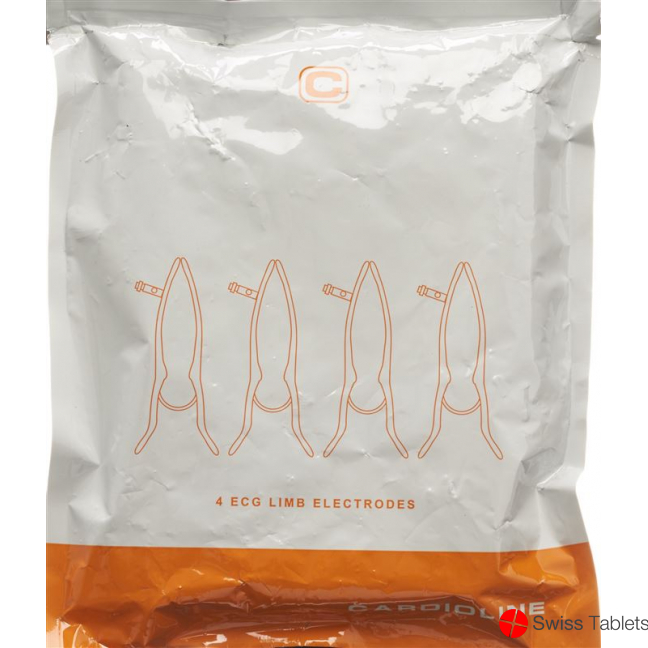 Cardioline Klammerelektroden Set F Extremi 4 Stück buy online