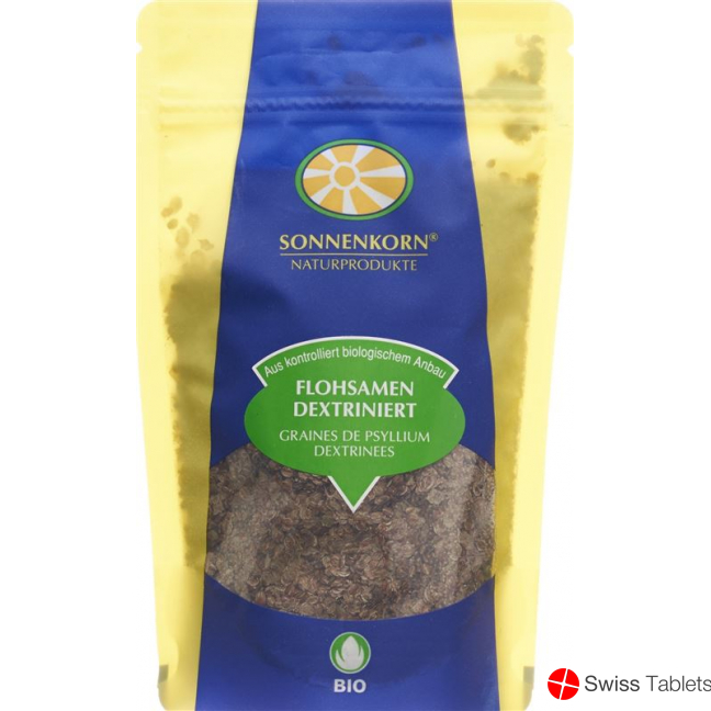 Sonnenkorn Flohsamen Dextriniert Bio Knospe 120g buy online