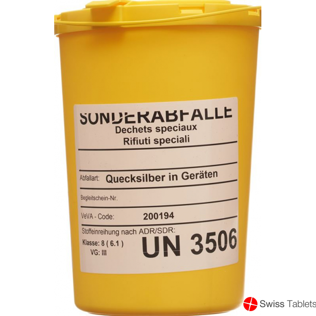 E Safe mercury disposal box 2.0 L buy online