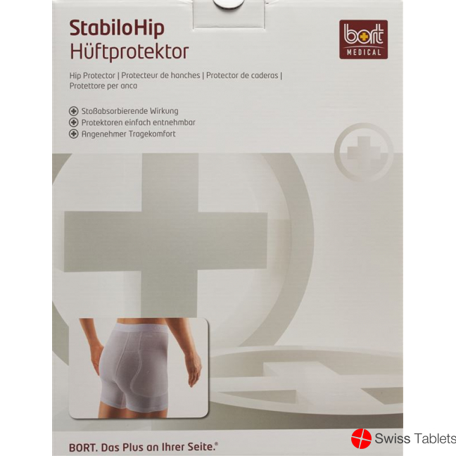 Bort Stabilohip hip protector M white 1 pair buy online