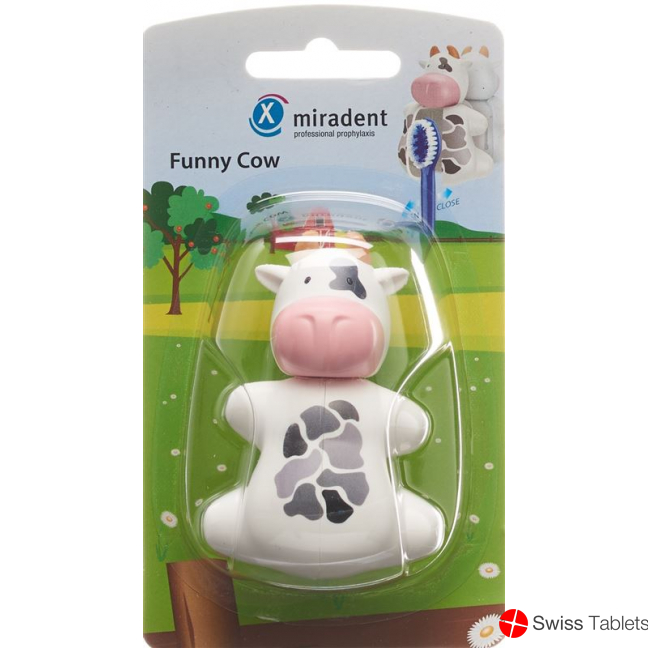 Miradent Funny Snapper Toothbrush Holder Cow buy online