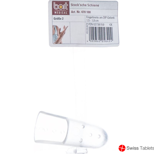 Stax Fingerschiene Grösse 2 Transparent buy online