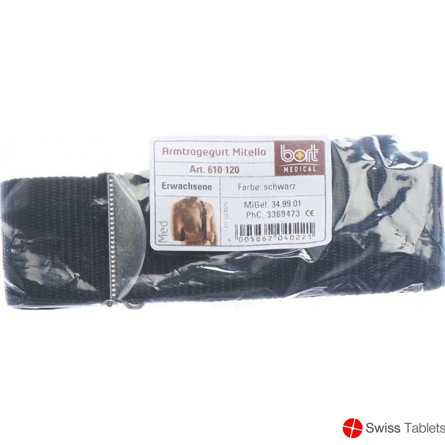 Mitella Armtragegurt Erwachsene Schwarz Uni buy online